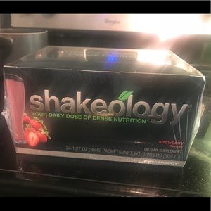 Brand new UNOPENED Box of Strawberry Shakeology.